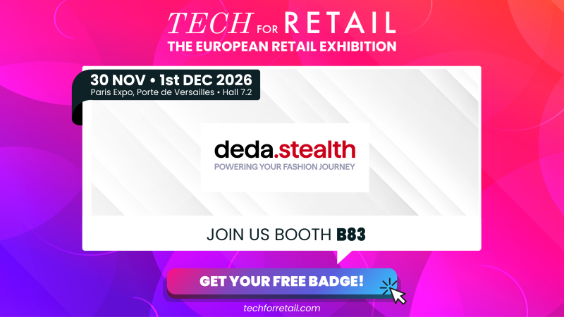 Meet Stealth Cosmica at Tech for Retail 2026 in Paris on November 30 and December 1